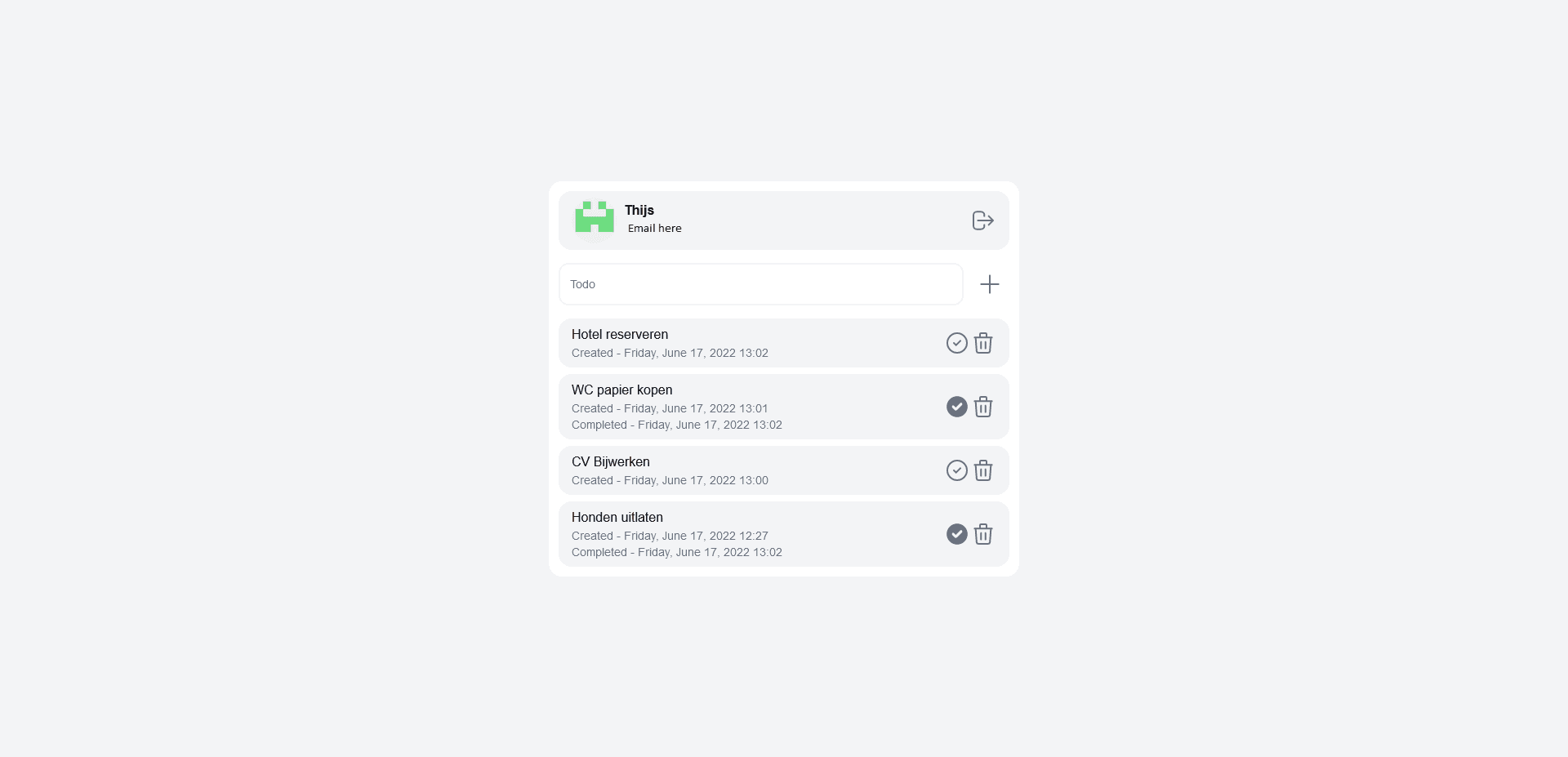 Todolist